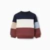 Sweater fleece cotton brown