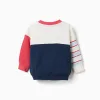 Brushed sweatshirt with Mickey prints for babies and boys, multicolour