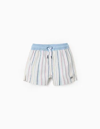 Swim shorts with ethnic stripes B&S for baby boys, multicolour