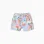 Printed swim shorts with drawstring for baby boys, multicoloured
