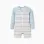 Striped swimsuit with UV 40+ protection B&S for baby boys, multicolour