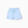Swim shorts with print Carolina Celas x Zippy for baby boys, light blue