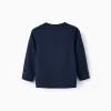 Pack of 2 Long Sleeve T-Shirts for Baby Boys, Dark Blue