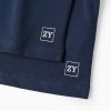 Pack of 2 Short Sleeve T-Shirts for Baby Boys, Dark Blue