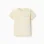 Poetry baby boy ribbed cotton T-shirt, yellow