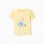 Cotton T-shirt with 3D Juice Print for Baby Boys, Yellow