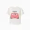 Cotton T-shirt with Lightning McQueen for babies and boys, white