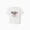 Cotton T-shirt with Marshall prints for babies and boys, white