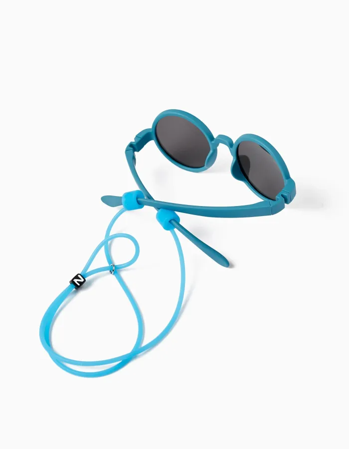 Flexible Level 3 UV Protection Sunglasses for Baby Boys, Blue