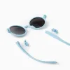 Ultraflex Round Level 3 UV Sunglasses for Children 3-5-Y, Light Blue