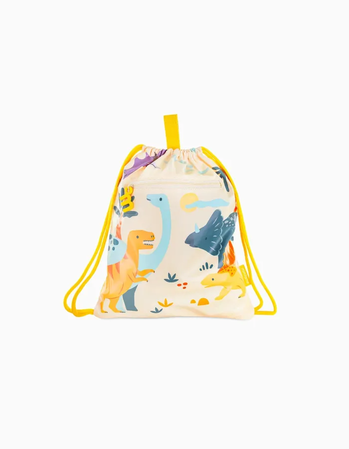 Jurassic Waterproof Soft Kiddie Sack by Miniland