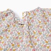 Cotton Floral Blouse for Baby Girls, Multicolour
