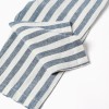 Striped cotton and linen jumpsuit You&Me for baby girls, white/blue
