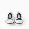Trainers with Sparkles for Baby Girls 'Minnie', White/Blue/Pink