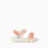 Ultralight Sandals with Touch Fasteners for Baby Girls, Coral