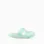 Rubber clogs with non-slip sole for babies and girls, light blue