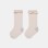 Baby Girls Knee-High Socks with Lace Detail