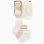 Pack of 3 Ribbed Socks for Newborn and Baby Girls, Multicolour