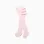 Tights with Ruffles and English Embroidery for Baby Girls, Light Pink