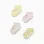 Pack of 4 pairs of ankle socks Looney Tunes for baby girls, yellow/pink