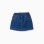 Denim skirt with 4 pockets for baby girls, dark blue