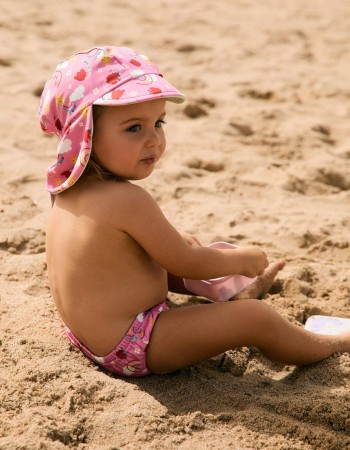 Reversible Swim Hat UPF 40+ Happy Days Bambino Mio 1-3Y