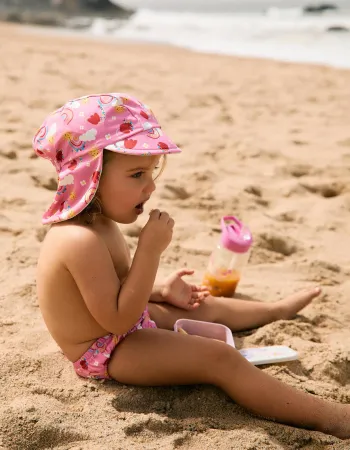 Reversible Swim Hat UPF 40+ Happy Days Bambino Mio 1-3Y