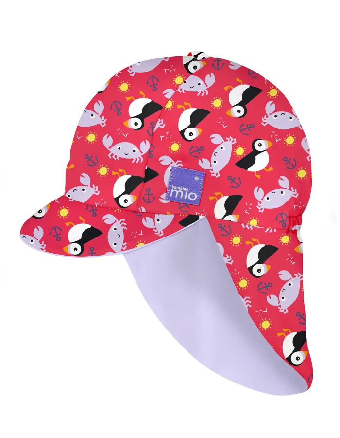 UPF 40+ Reversible Swim Hat for Babies and Toddlers in Nice