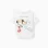 Cotton T-shirt with Minnie and Daisy print for baby girls, white