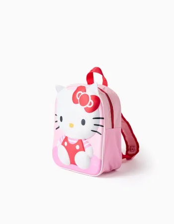 Hello Kitty backpack for babies and girls, pink