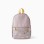 Backpack with hearts and dots print for baby girls, lilac