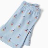 Short sleeve cotton pyjamas with Mickey for baby boys, white/blue