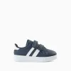 Trainers with Stripes for Baby Boys, Dark Blue