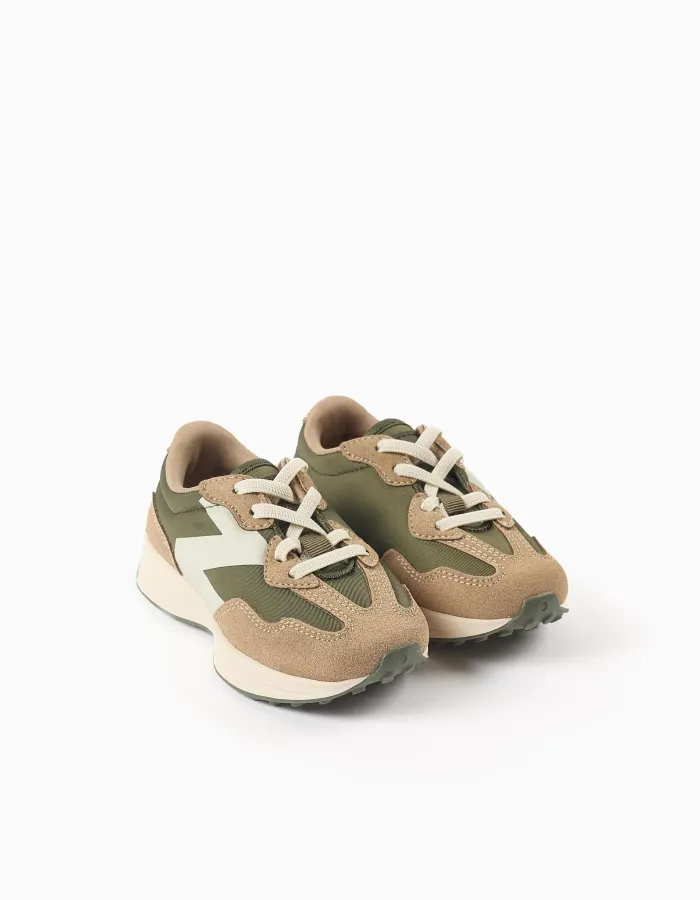 SNEAKER CASUAL, DARK GREEN