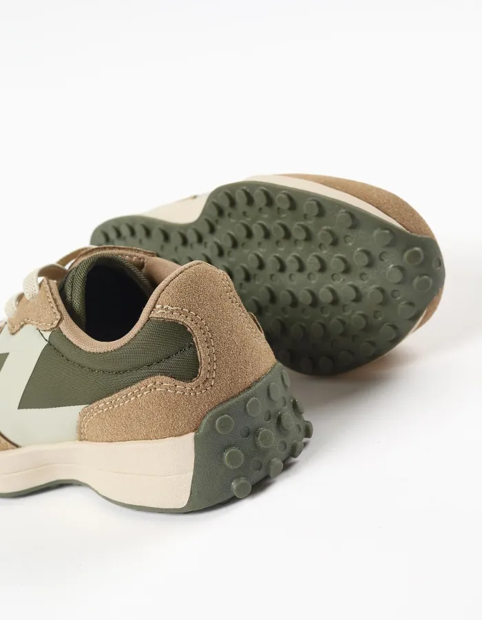 SNEAKER CASUAL, DARK GREEN