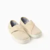 SHOE W VELCRO, BEIGE