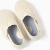 SHOE W VELCRO, BEIGE