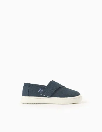 SHOE W VELCRO, NIGHT BLUE