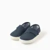 SHOE W VELCRO, NIGHT BLUE