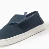 SHOE W VELCRO, NIGHT BLUE