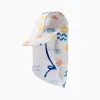Legionnaire Swim Hat for Baby Girls 'Sun', White