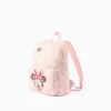 Minnie Mouse padded backpack for babies and girls, light pink