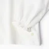 Ruffled T-shirt for Baby Girls, White