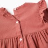 Ruffled Blouse + Floral Shorts for Baby Girls 'B&S', Coral/Blue