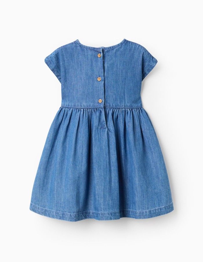 SS DRESS DENIM, BLUE