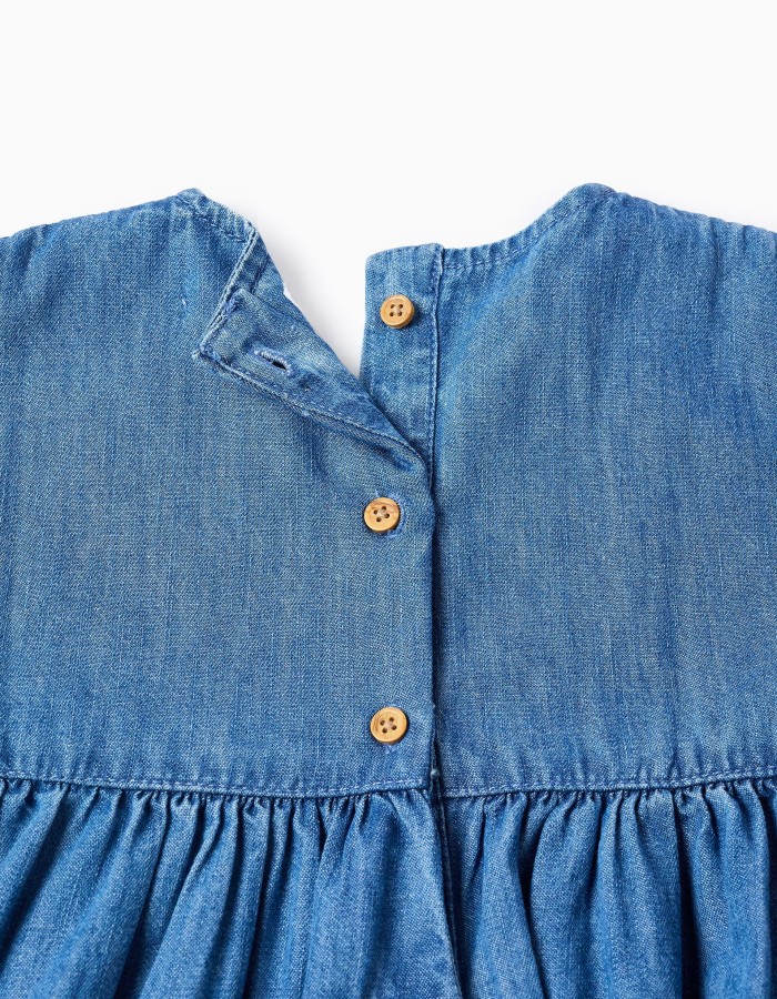 SS DRESS DENIM, BLUE