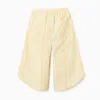 PANTS SEERSUCKER, LIGHT YELLOW