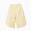 PANTS SEERSUCKER, LIGHT YELLOW