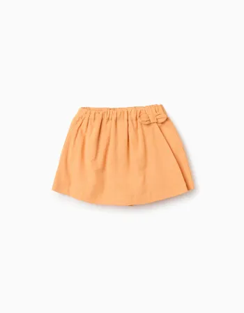 SHORTS COTTON, DARK YELLOW