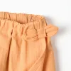 SHORTS COTTON, DARK YELLOW